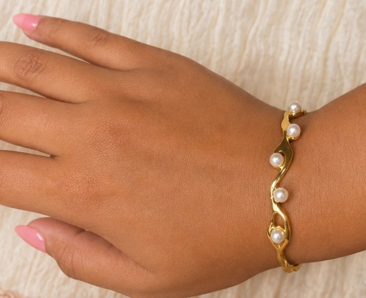 Bracelet jonc Nina