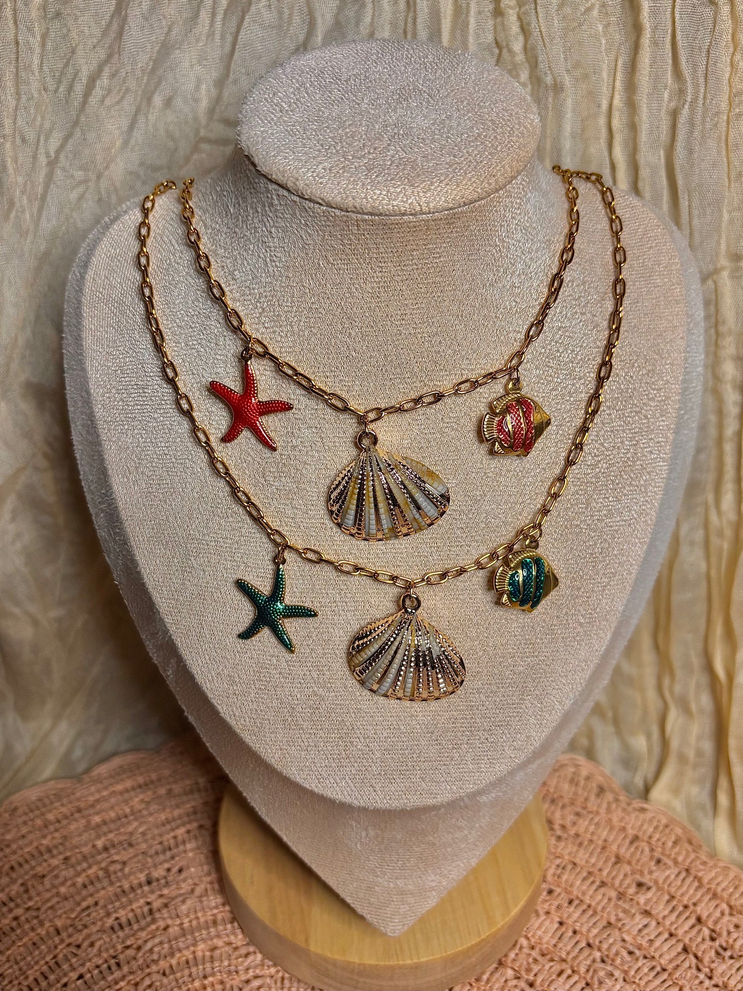 Collier Coralia